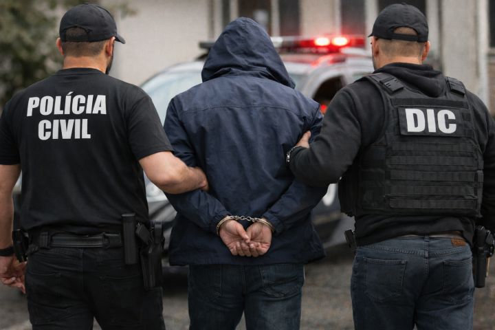 Preso suspeito de assalto com faca dentro de igreja em Tubarão