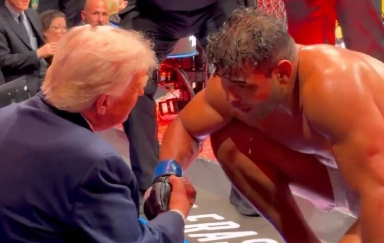 Trump elogia beleza física de lutador brasileiro: