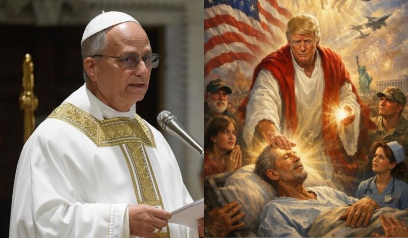 Trump ataca papa Leão XIV e posta imagem como se fosse Jesus; pontífice diz não temer críticas
