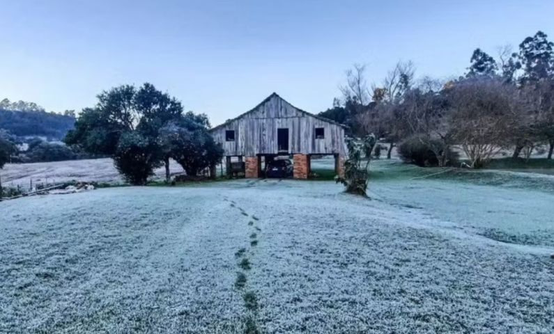 Casaco ou cobertor? Frio chega a 0°C no Sul e Brasil deve ter geadas neste fim de semana