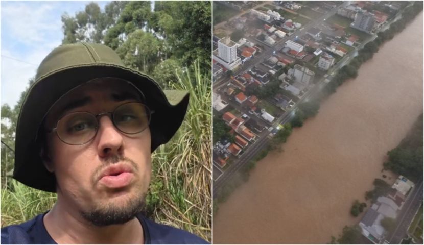 (Vídeo) 'Alerta para Tubarão': El Niño intenso deve trazer enchentes, diz Piter Scheuer; confira