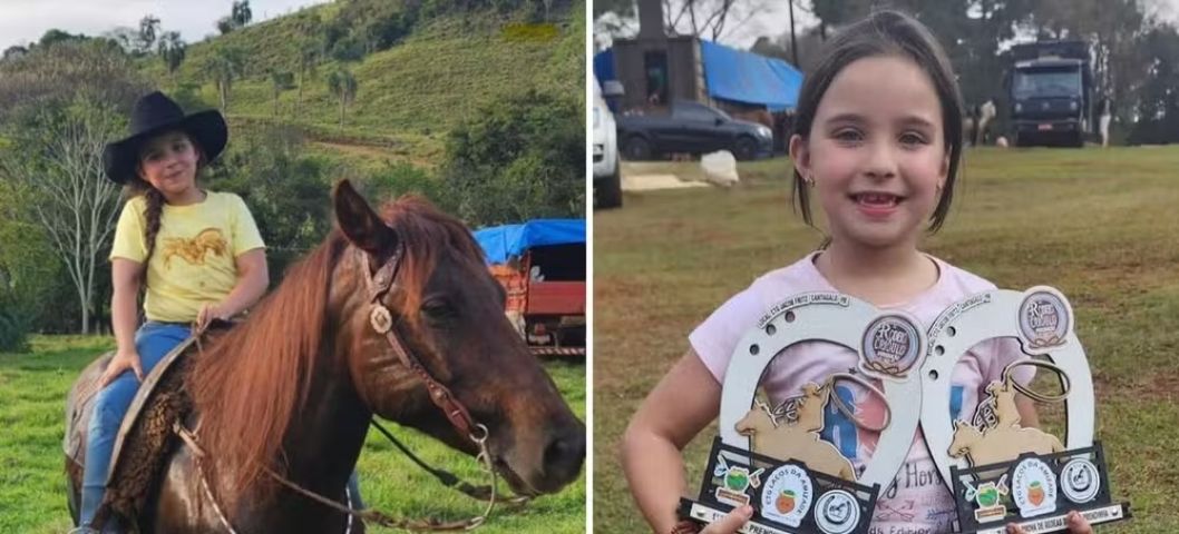Menina de 9 anos morre após cair de cavalo e ser arrastada durante evento tradicionalista no Paraná