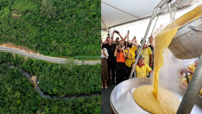Pedras Grandes inaugura Rodovia da Imigração e revitalização da SC-390 durante Festa da Colônia Azambuja