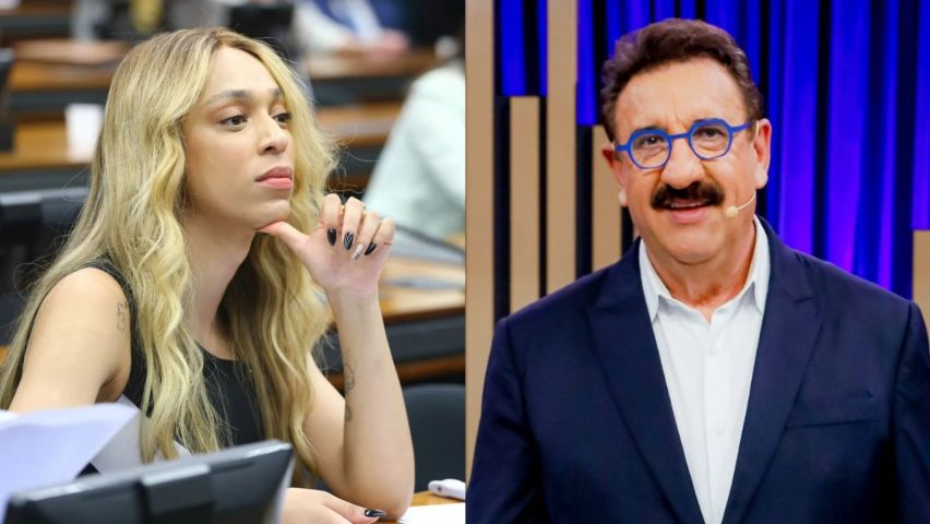 Após ser chamado de rato, Ratinho processa Erika Hilton em meio a guerra por acusação de transfobia