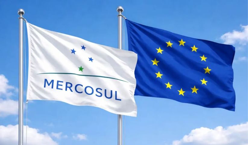 Acordo histórico entre Mercosul e União Europeia passa a valer a partir desta sexta (01)