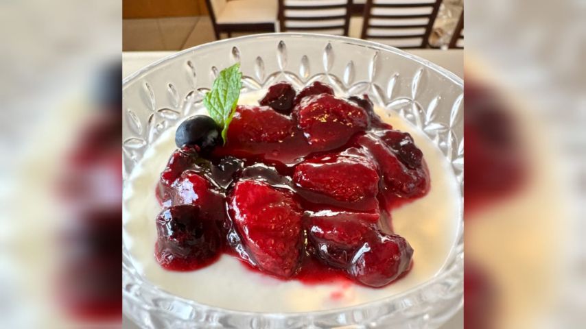 Coluna de Cláudia Levandoski: Panacotta com Frutas Vermelhas