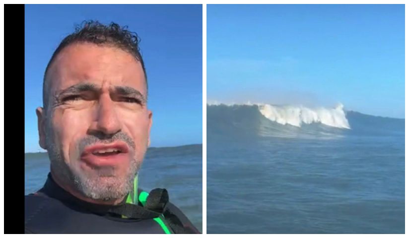 (Vídeo) Thiago Jacaré mostra de perto a formação de ondas grandes durante CBSurf Big Wave Mormaii