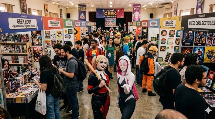 Tubarão Geek Experience abre programação de aniversário da Cidade Azul