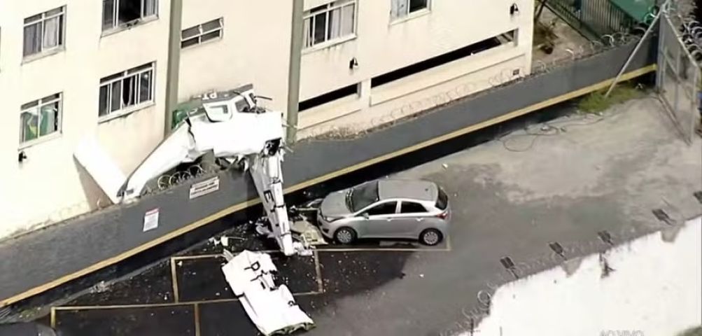 Queda de avião em Belo Horizonte: número de mortos sobe para três
