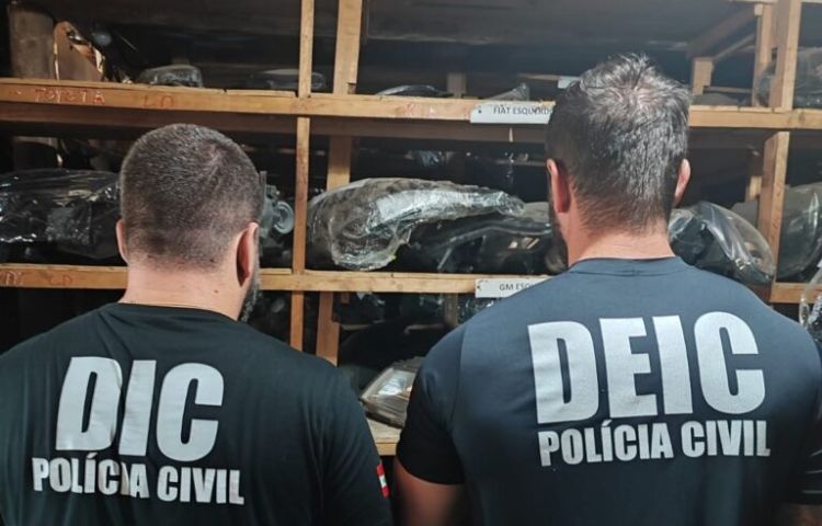 Empresário é preso em flagrante durante operação contra comércio ilegal de autopeças em Tubarão