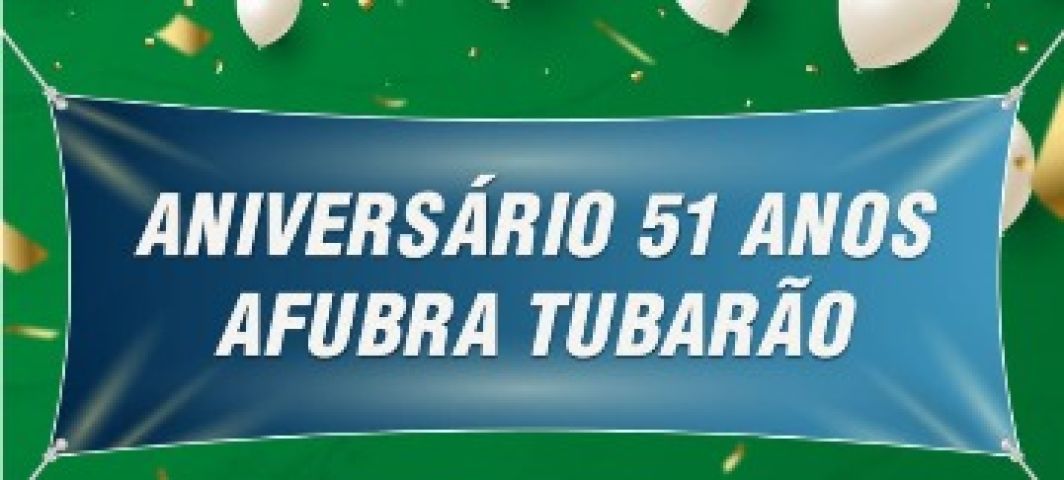 Afubra convida clientes para celebrar os 51 anos de loja com condições de compra especiais e bolo de aniversário