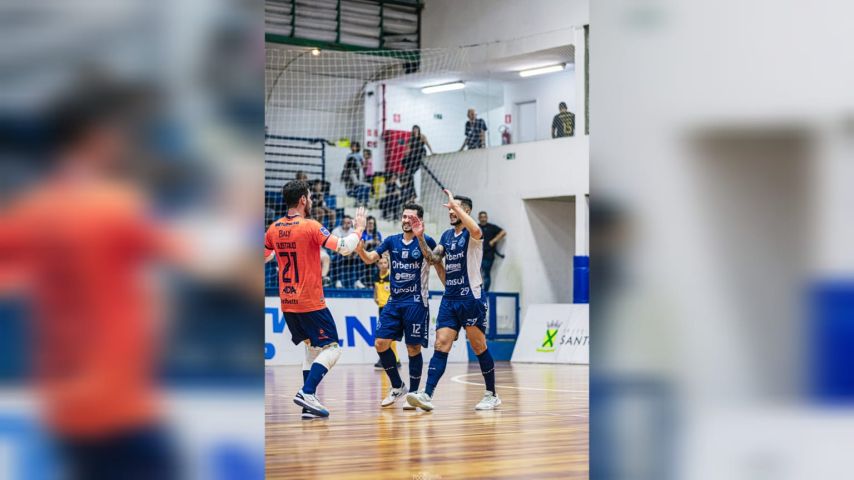 Tubarão goleia Santo André fora de casa pela Liga Nacional de Futsal
