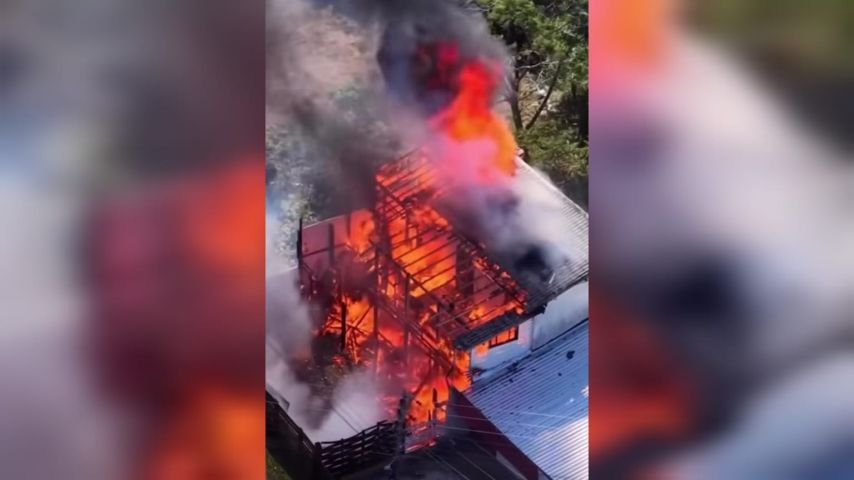Incêndio destrói quatro apartamentos em Imbituba