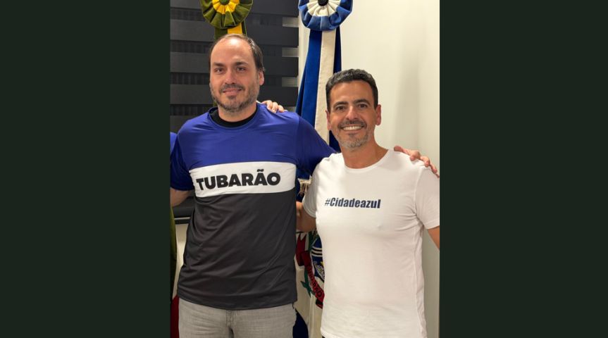 PL de Tubarão recebe Carlos Bolsonaro e reafirma projeto de direita para Santa Catarina e o Brasil