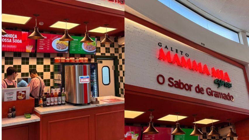 (VÍDEO) Mamma Mia Express inaugura no Farol Shopping levando tradição italiana à praça de alimentação