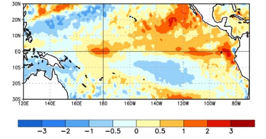 El Niño deverá se estabelecer a partir de junho deste ano, segundo NOAA