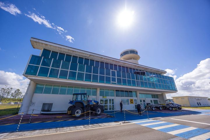 Aeroporto de Jaguaruna receberá um sistema de luzes secundário