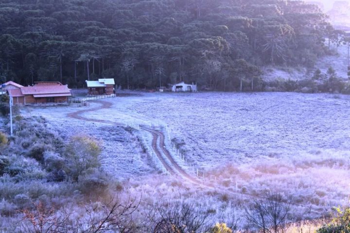 Prepare os cobertores: madrugada e manhã de quinta (21) será de frio intenso em Santa Catarina