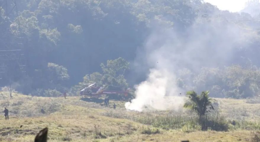 Morre piloto de helicóptero que caiu em Pomerode