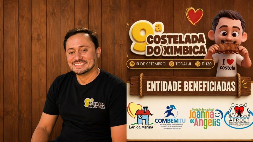 9ª Costelada do Ximbica vai beneficiar quatro entidades que atendem crianças e adolescentes em vulnerabilidade
