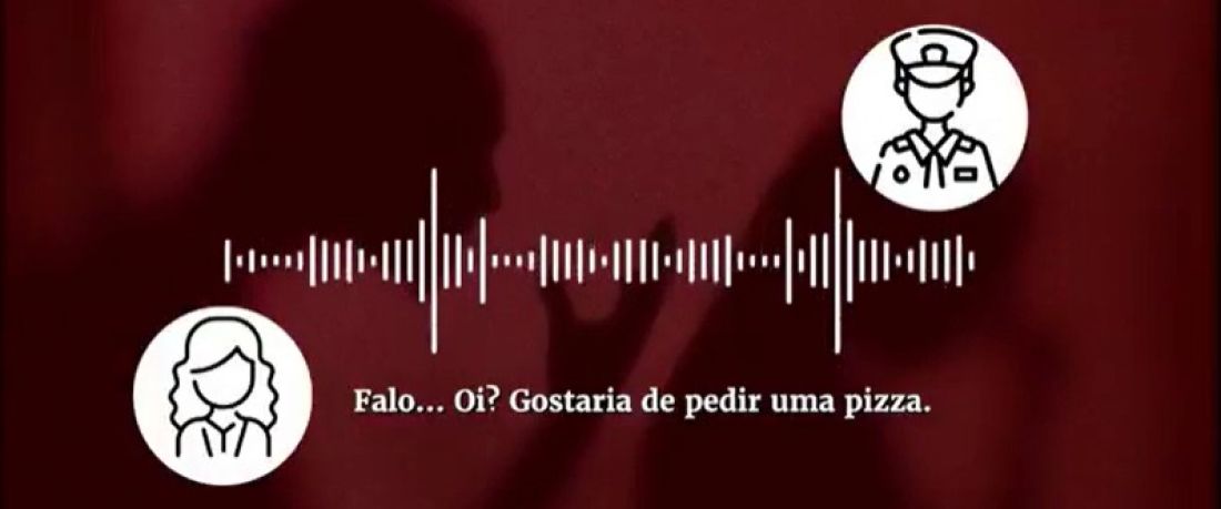 Mulher liga para a Polícia Militar “pedindo uma pizza” e denuncia violência doméstica