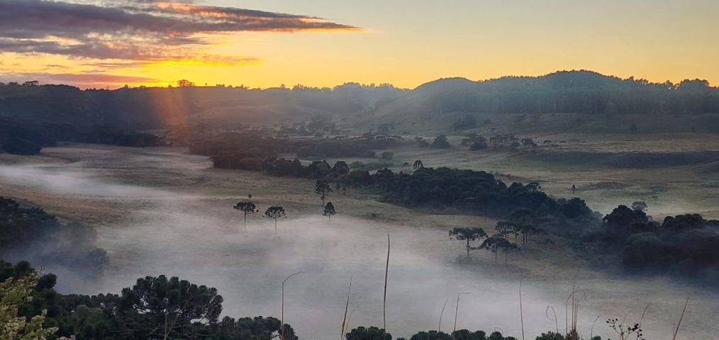 Feriado de Corpus Christi terá temperaturas próximas de 0°C em cidades de SC