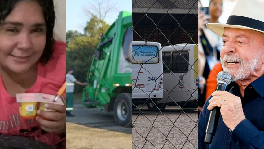 Coluna do Bento: a pequena de 37 anos, lixo e ônibus em Tubarão e Lula parte para o ataque