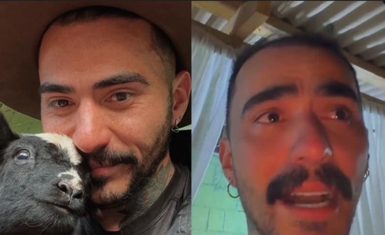 (Vídeo) Mayk Leão faz apelo após rretornar para casa e encontrar um de seus animais morto