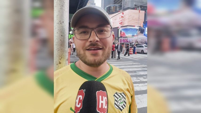 VÍDEO: Catarinense que acompanhará a Copa direto dos EUA comenta sua expectativa para estreia do Brasil