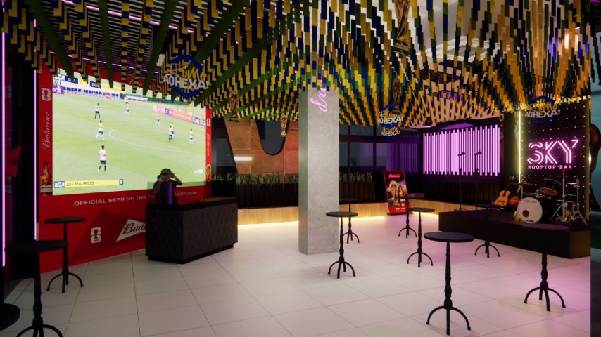 SKY7 Rooftop e Budweiser prometem experiência única na transmissão da Copa do Mundo