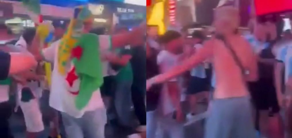 HC NA COPA: Pancadaria marca pré-jogo entre Argentina e Argélia; VÍDEO