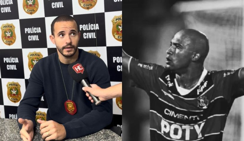 (Vídeo) Em entrevista ao HC, delegado da DIC fala da captura do suspeito e outros detalhes do caso Brasão