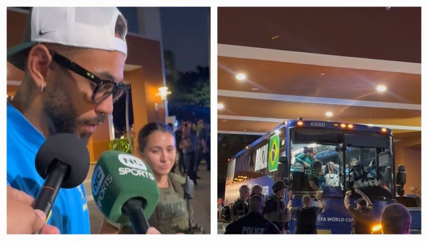 VÍDEO: Matheus Cunha destaca carinho da torcida na chegada a Miami: “Esperamos corresponder amanhã”