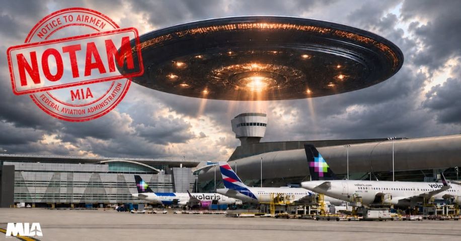 Após previsão de invasão alienígena, perfil do Aeroporto de Miami publica alerta de “atividade aérea incomum” para área do jogo entre Brasil x Escócia