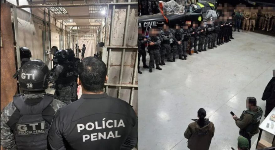Megaoperação contra o PCC mira crimes comandados dentro e fora de presídios e cumpre 300 mandados em 6 estados