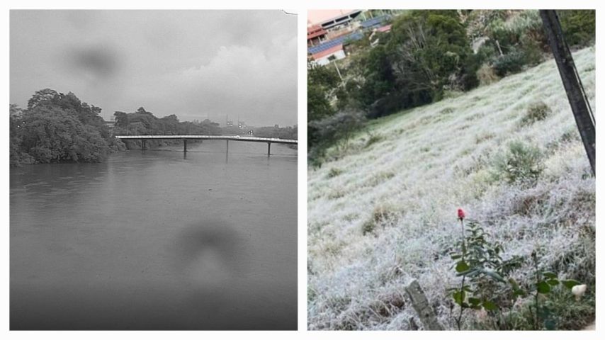 Após chuva intensa, frio de até 6°C chega à Tubarão nesta sexta-feira