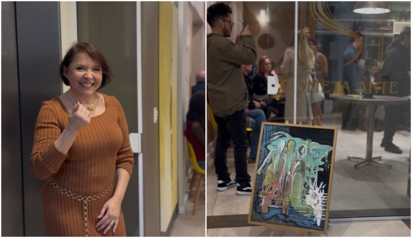 (Vídeo) Cometa Arte inaugura espaço que une escola de arte e cafeteria em Tubarão