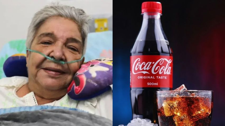 Resgatada após quatro dias sob os escombros, idosa pede uma Coca-Cola