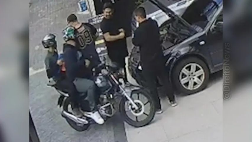 (Vídeo) Assalto de 'brincadeira' termina com dois baleados por policial civil em SP