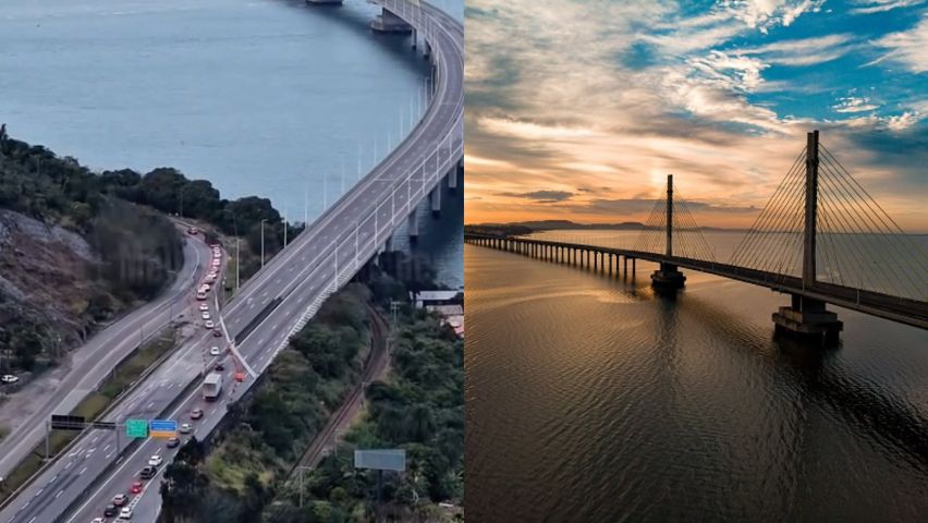 Ponte Anita Garibaldi completa 11 anos em meio à maior interdição desde a inauguração; VÍDEO