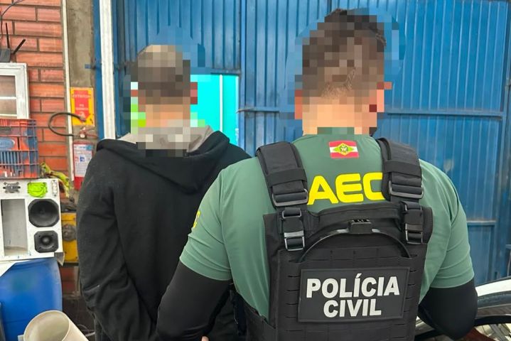 GAECO prende homem em Tubarão por fazer comentários de cunho sexual envolvendo criança de dois anos