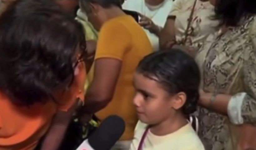 VÍDEO: Menina de 8 anos viraliza ao falar sobre a saudade que sente da mãe, morta há dois meses