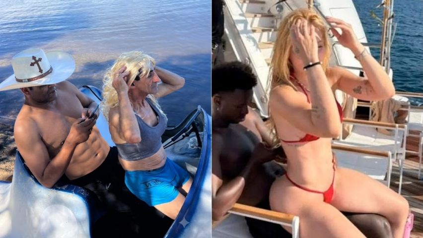 Adriano Marçal e Ci Fonseca recriam foto de Vini Jr. e Virginia e divertem internautas em Tubarão