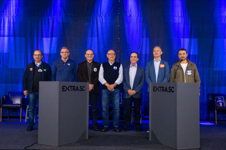Debate do VOXX Eleições 2026 é registrado no Tribunal Regional Eleitoral de Santa Catarina