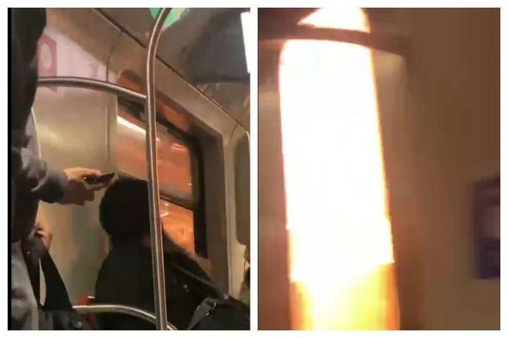 VÍDEO: Passageiros gravam momento da explosão de um trem em São Paulo