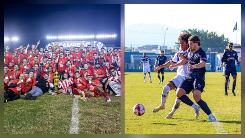 Festa de um lado, melancolia de outro: série B do Catarinense se encerra com Hercílio campeão e Tubarão decepcionante