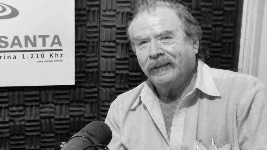Morre o radialista Geraldo Reis, aos 74 anos, vítima de um enfisema pulmonar