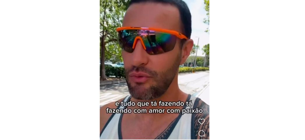 Após repercussão de matéria do HC, Felipe Estevão explica mudança de vida: 'Zerei a vida aos 27 anos'