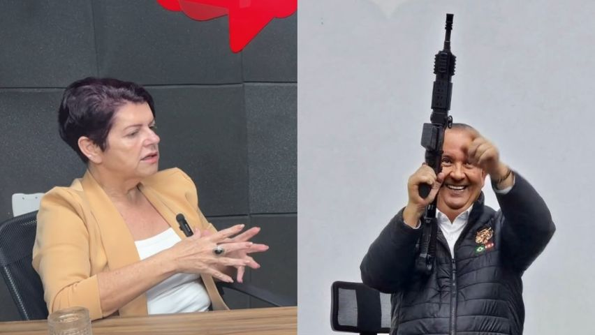 'Mostrar fuzil': Maristela Francisco critica modelo de segurança em SC e defende valorização dos policiais 