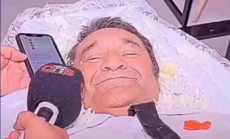 Homem é velado vivo no Ceará e realiza sonho; conheça a história de Irmão Oliveira (VÍDEO)